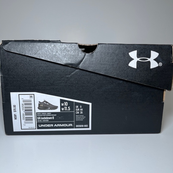 NIB Under Armour UA Lockdown 6, size 10 - Picture 2 of 10
